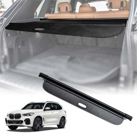 Retractable Cargo Cover for BMW X5 X5M G05 F95 2018-Onwards Rear Rack Partition Shelter Canvas Trunk Luggage Security Shield Shade