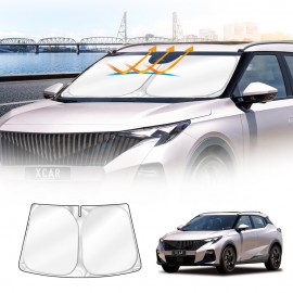 WindScreen Sun Shade for GAC EMZOOM 2025-Onwards Blocks UV Rays Foldable Custom Wind Screen Sun Visor Protector