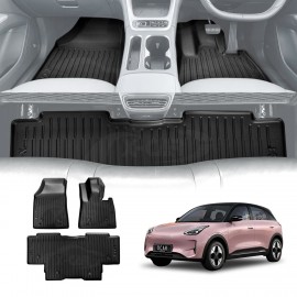 3D Floor Mats for Geely EX2 EX 2 Hatch 2026-Onwards Heavy Duty All Weather Car Waterproof Interior Protection Liner Set