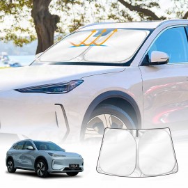 WindScreen Sun Shade for Geely EX5 2025-Onwards Blocks UV Rays Foldable Custom Wind Screen Sun Visor Protector