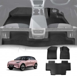 3D Floor Mats for Geely EX2 EX 2 Hatch 2026-Onwards Heavy Duty All Weather Car Waterproof Interior Protection Liner Set