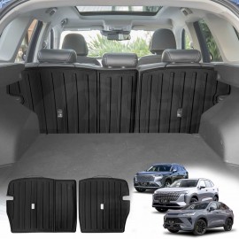 Back Seat Protector for GWM Haval H6/H6 GT 2021-Onwards All Weather Heavy Duty Car Seats Kick Mats Cover