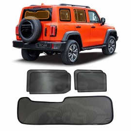 Window Sun Shades for GWM Tank 300 Tank300 2023-Onwards Car Custom Rear Windscreen Shade Sun Blind Mesh