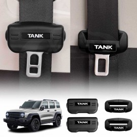 Seat Belt Buckle Silicone Protective Cover for GWM Tank 300 2023-2025 Car SeatBelt Interior Assessories Set of 4