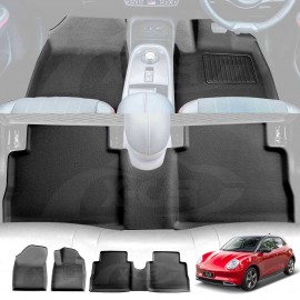 3D Floor Mats for GWM Ora 2023-Onwards Heavy Duty All Weather Car Carpet Liner Set Accessories