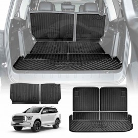 Boot Liner Back Seat Protector for GWM Tank 500 Tank500 2024-2025 All Weather Heavy Duty Cargo Car Trunk Kick Mats