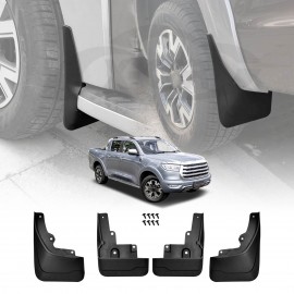 Mud Flaps Splash Guards for GWM Cannon/Cannon-L/Cannon CC/Cannon-L CC 2021-2025 Mudguard Fender Front and Rear Set of 4