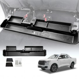 Rear Under Seat Storage Box for GWM Cannon Ultra/Lux/Vanta/XSR/Cannon-X 2021-Onwards Organizer Tray Car Interior Accessories