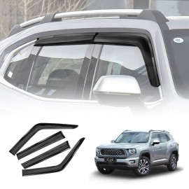 Weathershields for GWM Haval H7 2025-Onwards Car Weather Shields Wind Deflectors Window Sun Visor 4 Pcs