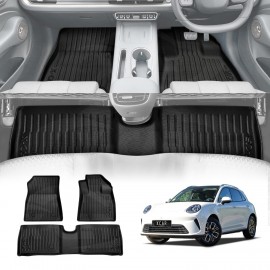 3D Floor Mats for GWM Ora 5 2026-Onwards Heavy Duty All Weather Car Waterproof Interior Protection Liner Set