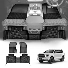 3D Floor Mats for GWM Tank 500 Tank500 PHEV 2024-Onwards Heavy Duty All Weather Waterproof Interior Protection Car Liner Set