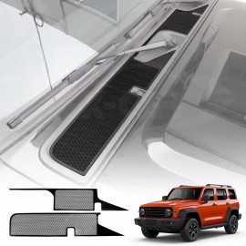 Front Engine Air Flow Intake Vent Grille Cover for GWM Tank 300 Tank300 2023-2025 with Protective Inlet Screen ABS Plastic Protection 