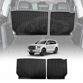 Back Seat Protector for GWM Tank 500 Tank500 2024-2025 All Weather Heavy Duty Car Seat Kick Mats Cover