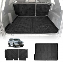 Boot Liner Kick Mats Set for GWM Tank 500 Tank500 PHEV 2024-Onwards All Weather Heavy Duty Cargo Car Trunk Back Seat Protector
