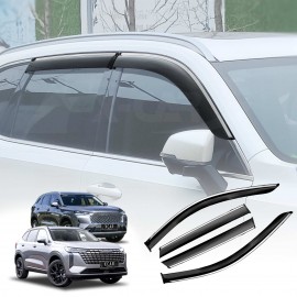Weathershields for GWM Haval H6 2021-Onwards Car Weather Shields Wind Deflectors Window Sun Visor 4-Piece Set
