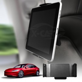 Tesla Model 3 Highland 2023-2025 Tablet Holder Mount Headrest Stand Cradle Holder Accessories Compatible with iPad Galaxy Tab and other Android Tablets