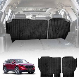 Back Seat Protector for Honda CRV CR-V 7-Seater 2023-2025 Heavy Duty Car Seats Kick Mats Cover