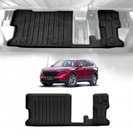 3D Third Row Seat Floor Mat for Honda CRV CR-V 7-Seater 2023-2025 Heavy Duty All Weather Car Mats Carpet Liner