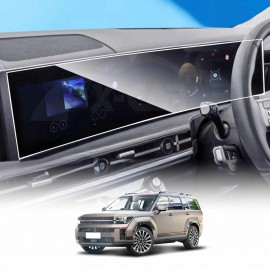 Screen Protector for Hyundai SantaFe Santa Fe 6/7 Seater 2024-2025 Navigation and Dashboard Touchscreen Anti-Scratch Cover