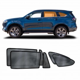 Port Rear Window Sun Shade for Isuzu MU-X MUX 2022-2025 Car Sun Blind Mesh