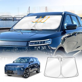 WindScreen Sun Shade for Jaecoo J5 EV Petrol 2025-Onwards Blocks UV Rays Foldable Custom Wind Screen Sun Visor Protector