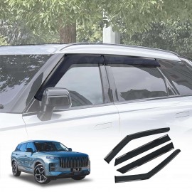 Weathershields for Jaecoo J7 Series 2024-Onwards Car Weather Shields Wind Deflectors Window Sun Visor 4 Pcs