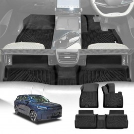 3D Floor Mats for Jaecoo J5 EV 2025-Onwards Heavy Duty All Weather Car Mats Carpet Liner Set