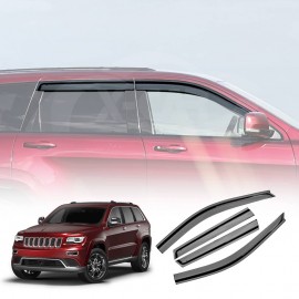 Weathershields for Jeep Grand Cherokee 2011-2021 Car Weather Shields Wind Deflectors Window Sun Visor