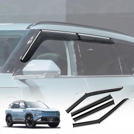 Weathershields for Kia EV5 2024-Onwards Car Weather Shields Wind Deflectors Window Sun Visor 4 Pcs