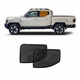 Rear Window Sun Shades for Kia Tasman Dual Cab 2025-Onwards Car UV Protection Custom Car Sunshade Blind Mesh