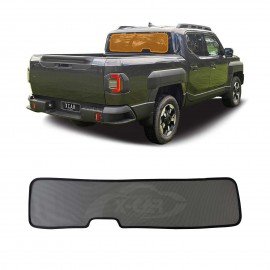 Rear Windscreen Sun Shade for Kia Tasman Dual Cab 2025-Onwards Car Custom Wind Screen Sun Blind Mesh