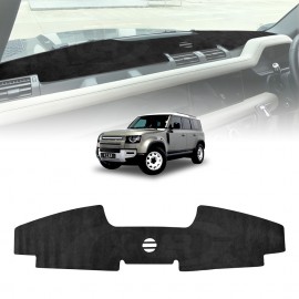 Dash Mat for Land Rover Defender L663 110 2020-Onwards Non-HUD Non-Slip Microfiber Pad Cover Interior Accessories