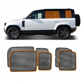 Rear Port Window Sun Shade for Land Rover Defender 2020-2025 Car Sun Blind Mesh