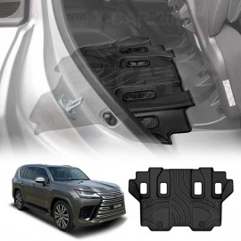 3D Heavy Duty All Weather Car Mat Floor Liner Third Row Seat for  Lexus LX Series LX500d LX600 2021-2025