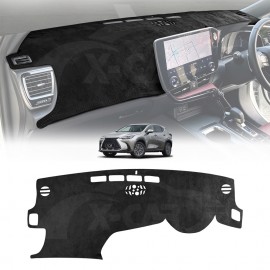 Dash Mat for Lexus NX Series NX250 NX350 NX350h NX450h 2022-Onwards Without HUD Non-Slip Microfiber Pad Cover Interior Accessories 