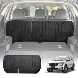 Back Seat Protector for Mahindra XUV700 2023-Onwards All Weather Heavy Duty Car Seat Kick Mats Cover Accessories