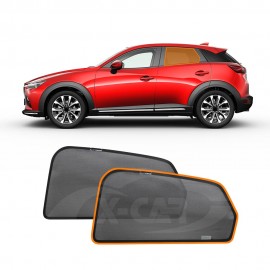 Rear Window Sun Shade for Mazda CX-3 CX3 2015-2024 Magnetic Car Sun Blind Mesh