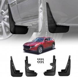 Mud Flaps Splash Guards for Mazda CX30 CX-30 2019-2025 Mudguard Fender Front and Rear Set of 4