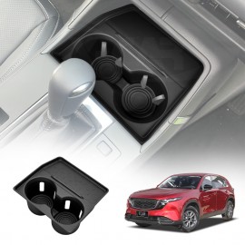 Cup Holder Organiser Tray for Mazda CX-5 CX5 KM Series 2026-Onwards Centre Console Storage Box Silicone Insert Accessories