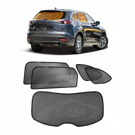 Window Sun Shades for Mazda CX-9 CX9 2016-Onwards Car Custom Windscreen Shade Sun Blind Mesh