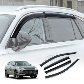 Weathershields for MG HS 2024-Onwards Car Weather Shields Wind Deflectors Window Sun Visor 4 Pcs