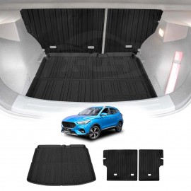 Boot Liner Kick Mats Set for MG ZST 2018-2025'All Weather Heavy Duty Cargo Car Trunk Back Seat Protector