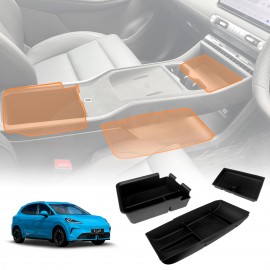 Centre Console Organiser Set for MG4 EV Urban 2026-Onwards Front Lower Armrest Storage Tray Interior Accessories