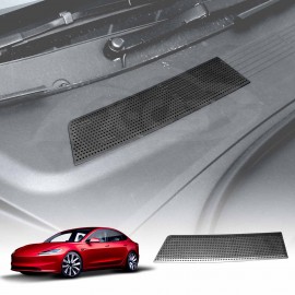 Air Flow Intake Vent Grille for Tesla Model 3 Highland 2023-2025 ABS Plastic Protection AC Inlet Cover Insect Guard
