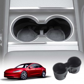 Centre Console Rubber Cup Holder Insert for Tesla Model 3 Highland 2023-2025