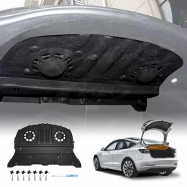 Rear Trunk Soundproof Cotton Mat Cover for Tesla Model 3 Highland 2023-Onwards Noise Reduce Sound Deadener Material