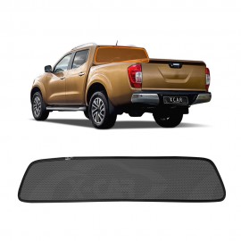 Rear Windscreen Sun Shade for Nissan Navara D23 NP300 Dual Cab 2015-2025 Car Custom Wind Screen Blind Mesh