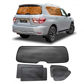 Window Sun Shades for Nissan Patrol 2012-2024 Y62 Series Car Custom Rear Windscreen Shade Sun Blind Mesh