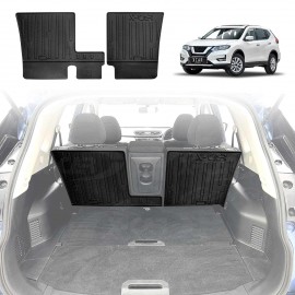 Back Seat Protector for Nissan X-trail Xtrail T32 2013-2022 All Weather Heavy Duty Car Seat Kick Mats Cover Accessories