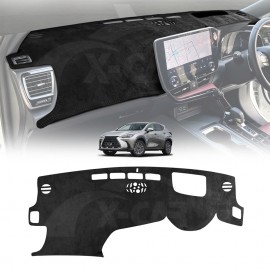 Dash Mat for Lexus NX Series NX250 NX350 NX350h NX450h 2022-Onwards with HUD Non-Slip Microfiber Pad Cover Interior Accessories 